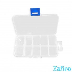 Caja de plástico transparente